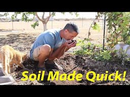 We Made Soil in No Time! | Fall Farm Tour