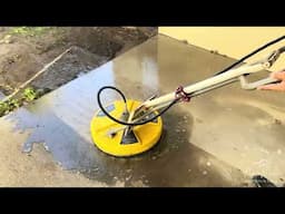 How To Pressure Wash Concrete Driveways & Sidewalks THE RIGHT WAY! DIY Super Clean Results!510