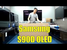 Samsung S90D OLED 2024 Unboxing, Setup, Test and Review with 4K HDR Demo Videos