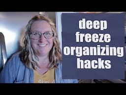 Freezer Organization Hacks | Chest Freezer | Upright Freezer