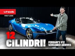 V12 SCREAMER! 2024 Ferrari 12Cilindri First Look | Wheels Australia