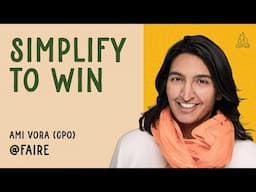 Simplify To Win | Lenny & Friends Summit 2024