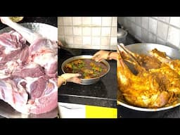 Desi Village Style Mutton 🐐l Hindi Recipe l Archana & Sujata’s Kitchen 😍