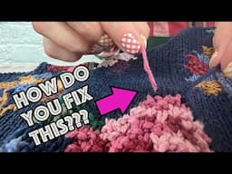 How To Fix A Snag In Your Sweater Or Fabric The Easy Way!