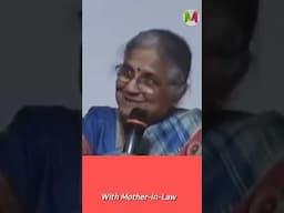 Freedom from Competing with Mother-In-Law. #sudhamurthy #sudhamurty