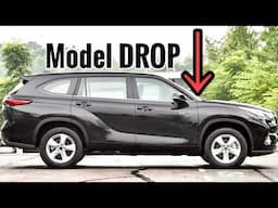 SHOCKING! 2025 Toyota Highlander Hybrid And Highlander Gas Changes!