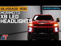 2020-2023 Silverado 2500 Morimoto XB LED Headlights; Black Housing Review & Install