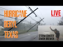 LIVE | TEXAS HURRICANE BERYL SARGENT BEACH AND MATAGORDA