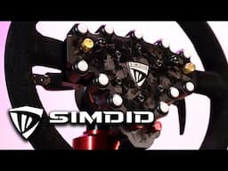 SIMDID GTW Rally Steering Wheel | 360° close-up view [SIM RACING HARDWARE]