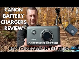 llano Dual Fast Camera Battery Charger & In built Battery Backup Canon Cameras Wildlife Photography