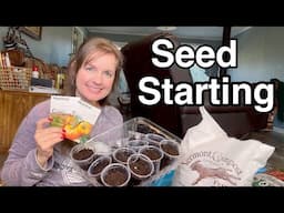 Starting Seeds For My 2024 Garden