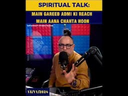 Spiritual Talk: Main Gareeb Admi Ki Reach Main Ana Chahta Hon | Raza Ali Shah Al-Abidi.