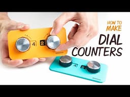 How to Make a Dial Counter | Board Game Upgrade DIY