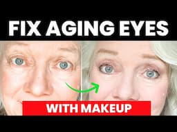 Fix Aging Droopy Hooded Eyes Makeup Tutorial Women Over 50 & 60