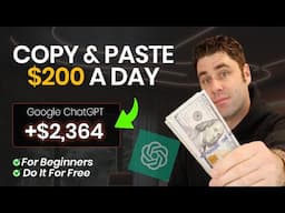 Make $200/Day with ChatGPT & Google Drive for FREE (Make Money Online)