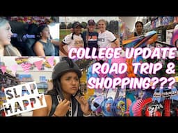 HOME FROM COLLEGE: Epic Road Trip Chat, Shopping, SOFTBALL