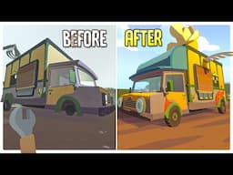 Turning Junkyard Scrap into the Ultimate Food Truck in FruitBus