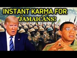 MUST SEE: Jamaicans In Shock As Donald Trump Set To Seal Borders And Visas To End Brain Drain