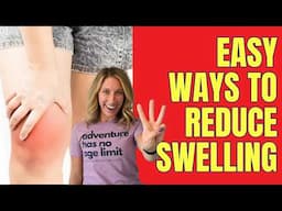 3 tips to quickly REDUCE knee swelling