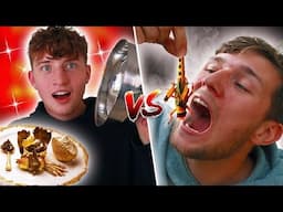 Luxury Foods Vs The Worst Foods Against My Brother!