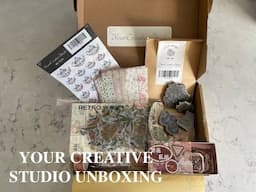 Your Creative Studio Unboxing Tea & Garden Theme