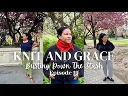 Busting Down the Stash | KnitandGrace Podcast Ep. 19 | #knittingpodcast