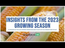 Insights from the 2023 Season - Corn, Soybean, Potato Observations