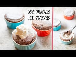 Chocolate Soufflé | low-carb | nut-free | flourless