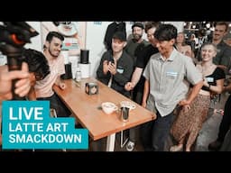 Latte Art Competition LIVE at Artisti Coffee Roasters Annual Christmas Party