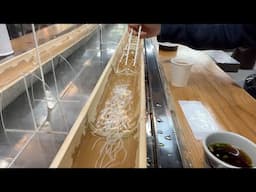 Catch Your Noodles or You Don't Eat Nagashi Somen Noodles