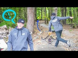 PLAYING DISC GOLF AGAINST A MACHINE!?!