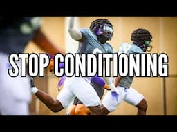 Chasing Speed & Athleticism Over Conditioning | Sprint-Based Football