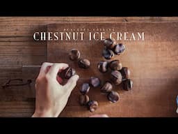 [No Music] How to Make Chestnuts Icecream