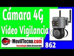 ✅ Cámara Vigilancia exterior SIN Wifi【🔴 MovilTecno 862 】