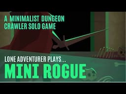 Mini Rogue | A minimalist dungeon-crawler solo game playthrough