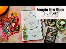 Scorpio New Moon Guidance 🌚 November 2024