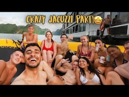 EXPENSIVE JACUZZI PARTY IN HALONG BAY | Cruise & Kayaking Experience🇻🇳