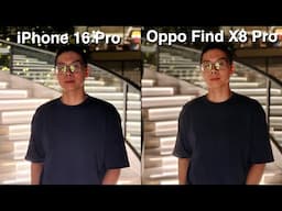 iPhone 16 Pro vs Oppo Find X8 Pro Camera Comparison!