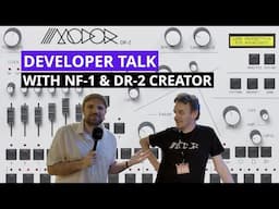 Modor Music Developer Talk, This 1-Man Synth Company Created The NF-1 & DR-2 Synthesizers