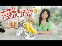 Why is it so popular? Reviewing the best-selling kitchen organizing tools 凭啥这么火？测评销量最高的厨房收纳神器