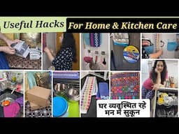 Useful & Easy Homemaking Secrets For Entire House|Kitchen And Home Organizing Ideas|Simplify Ur Home