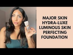 NEW! Patrick Ta Major Skin Hydra-Luxe Luminous Skin Perfecting Foundation | Shade 17 Golden Peach