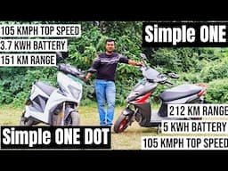 212 കിലോമീറ്റർ റേഞ്ചുമായി Simple One കേരളത്തിൽ | കൂടെ Simple One Dotഉം 🔥