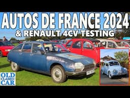 AUTOS DE FRANCE 2024 review (ft Renault 4CV)