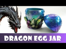 Color Shifting Dragon Egg Jar - Easy Resin Craft