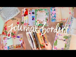 Easy Junk Journal Page Ideas | BORDERS ✿