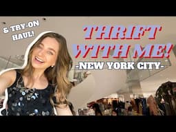 ICONIC DAY VINTAGE SHOPPING AT THE OLD BARNEYS IN NEW YORK + GOODWILL THRIFT & TRY-ON HAUL