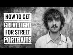 How I light Street Portraits - Portraits with the Leica Q2 Monochrom