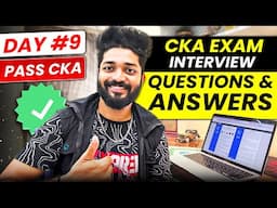 Day 9-Part1 CKA exam questions and answers|k8 Cluster Upgrades|ETCD|Access Roles|Real time scenarios