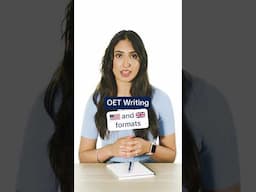 OET Writing: Use American or British Spelling?